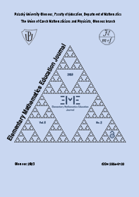 Elementary Mathematics Education Journal